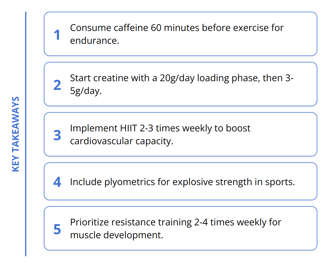 Key Takeaways - What Are the Best Athletic Performance Enhancers?