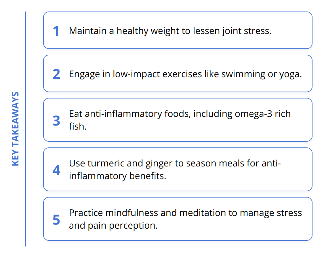 Key Takeaways - Joint Pain Natural Solutions: Practical Tips