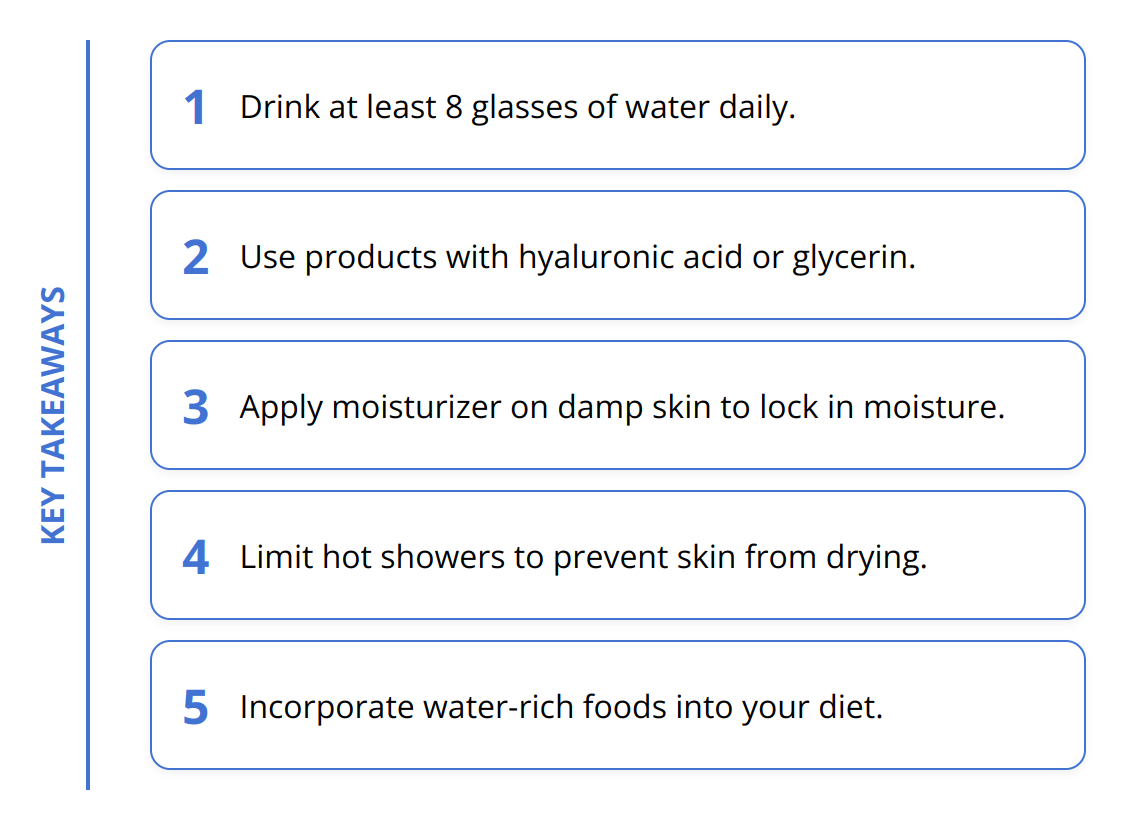 Key Takeaways - Why Hydration is Essential for Skin Health